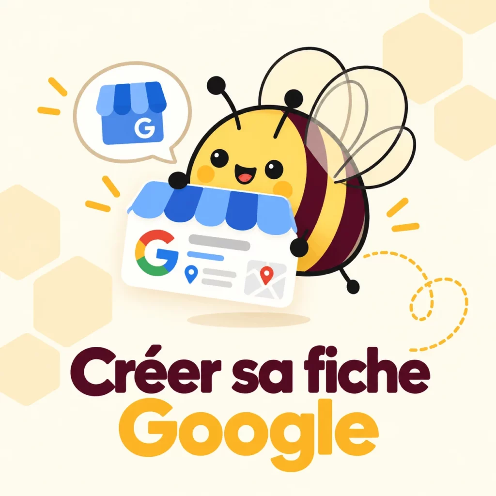 Créer sa fiche Google en 2026 par BeezyBee
